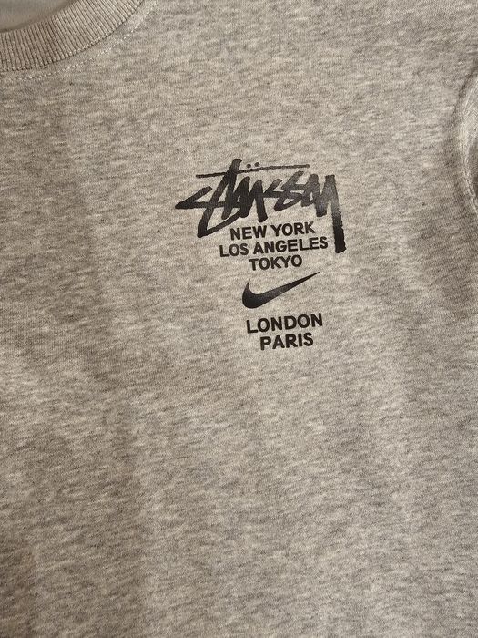 Stüssy блуза – сива, streetwear, като нова