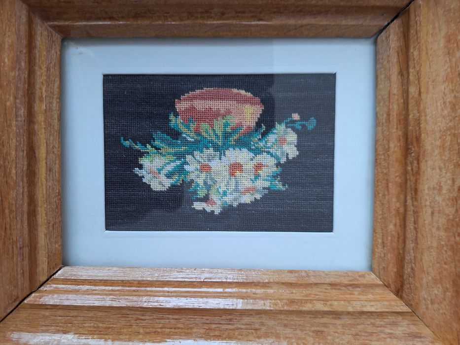 Decor - Goblen rama din lemn 26 x 30 cm (sticla montata)