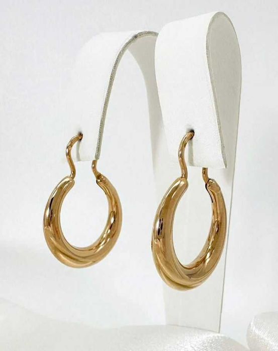 Золото СССР. Серьги "Калачи"