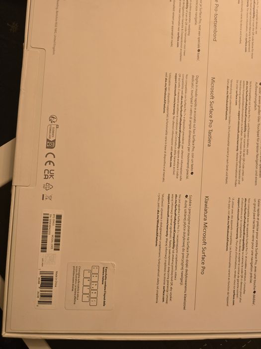 Tastatura microsoft surface pro