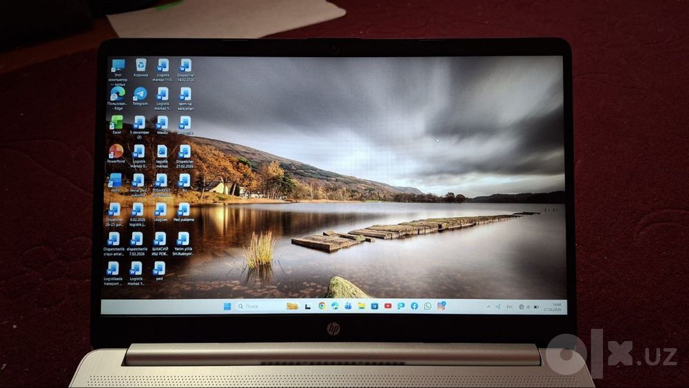Yengi notebook hp ishlashlari zor