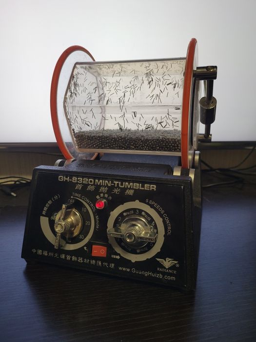 Ювелирная галтовка барабанная GH-8320 (полировщик)