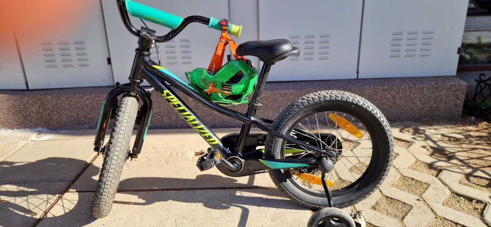 Детски велосипед 16 SPECIALIZED RIPROCK Black/Emerald/Green