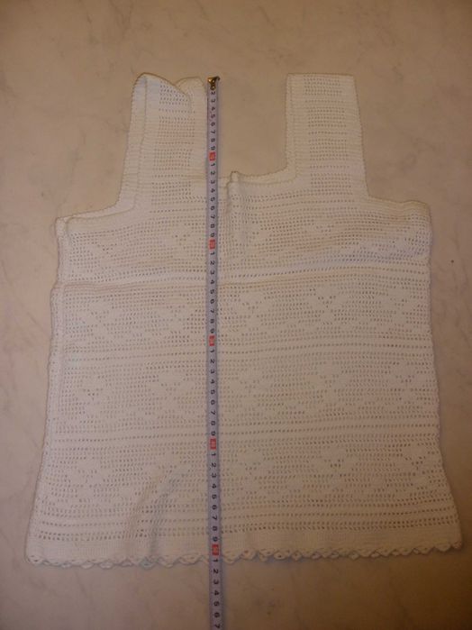 Блуза и потник-плетени на една кука