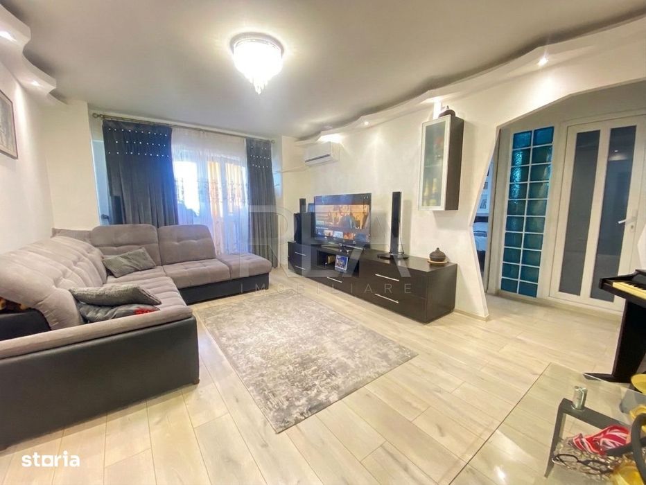 3 camere- Bloc 1998- Renovat-70mp-Calea 13 septembrie