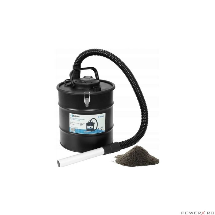 Aspirator pentru cenusa cu filtru hepa, capacitate 18L, putere 2000W,