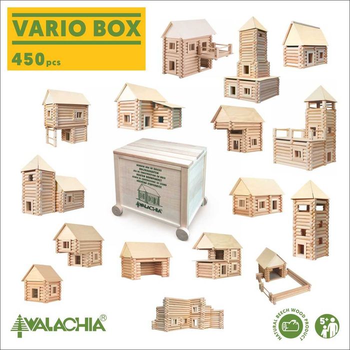 Дървени конструктори VARIO