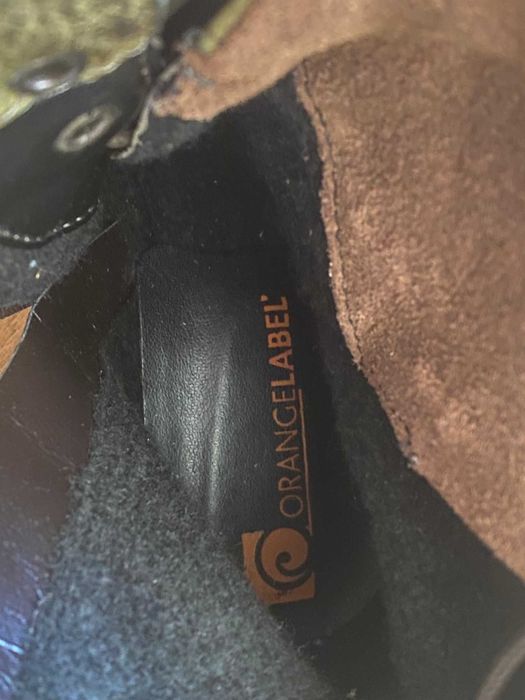 Боти естествена кожа Orange Label