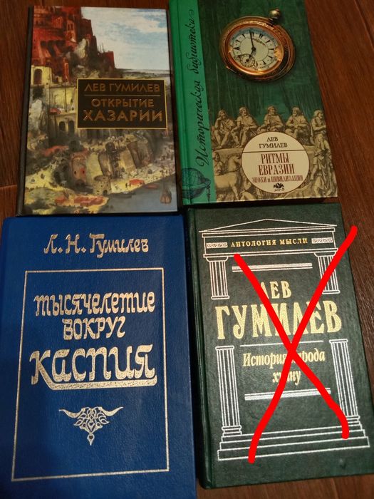 Лев Гумилев. Произведения.