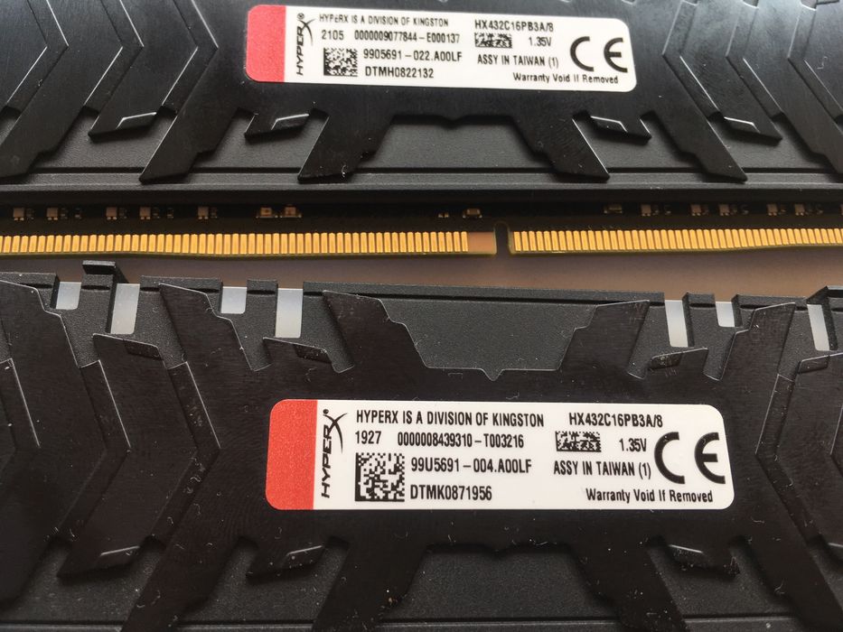 Kingston HyperX Predator 2x8 GB ddr4