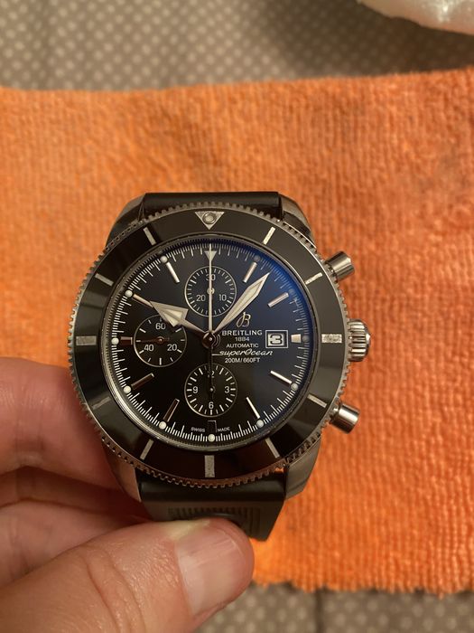 Breitling Superocean Heritage diver 200m bezel ceramic