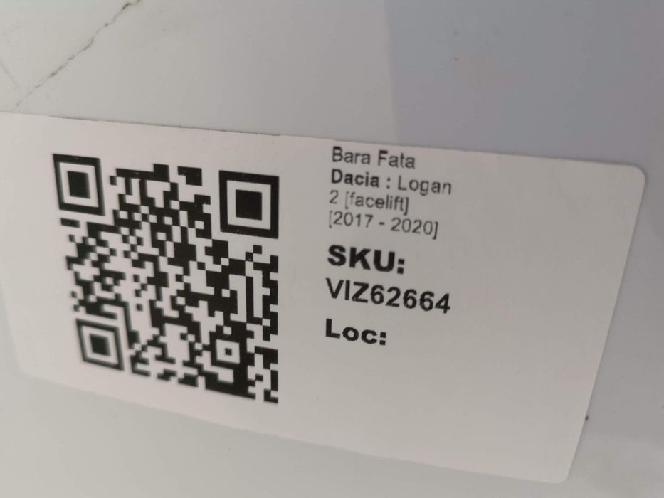 Предна броня Дачия Logan 2 [фейслифт] [ - ] Сандеро Оригинална В Добро