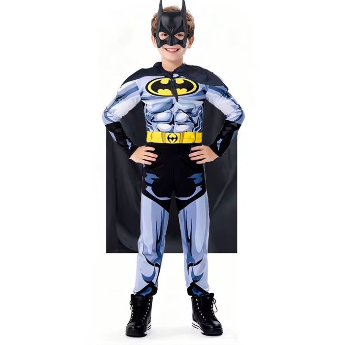 Бетмен супер герой костюм мускулами