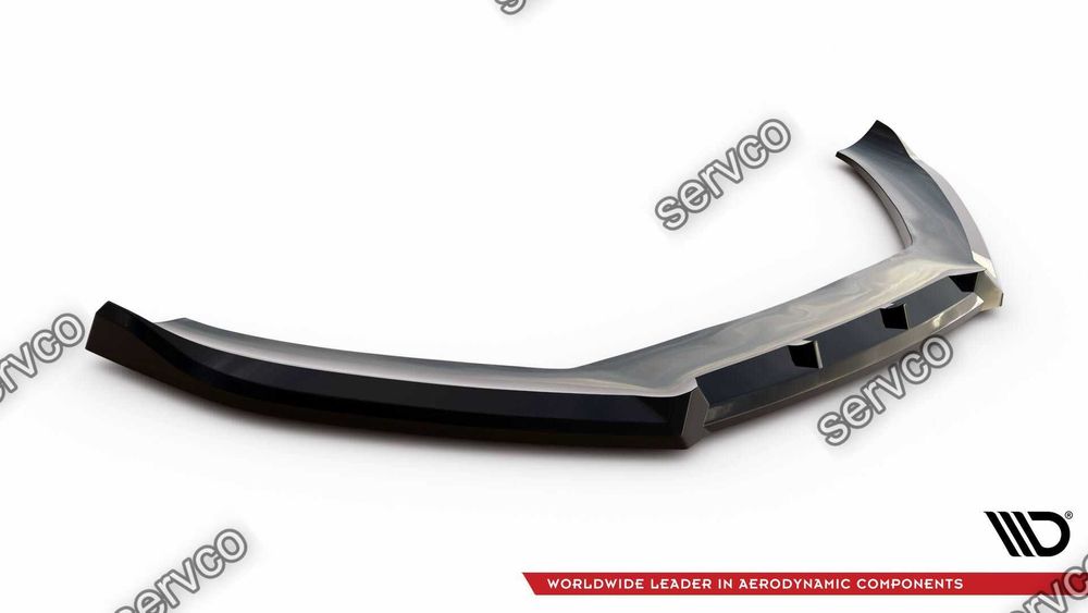 Prelungire lip bara fata Audi S5 A5 SLine 8T 2011-2016 v23 - Maxton