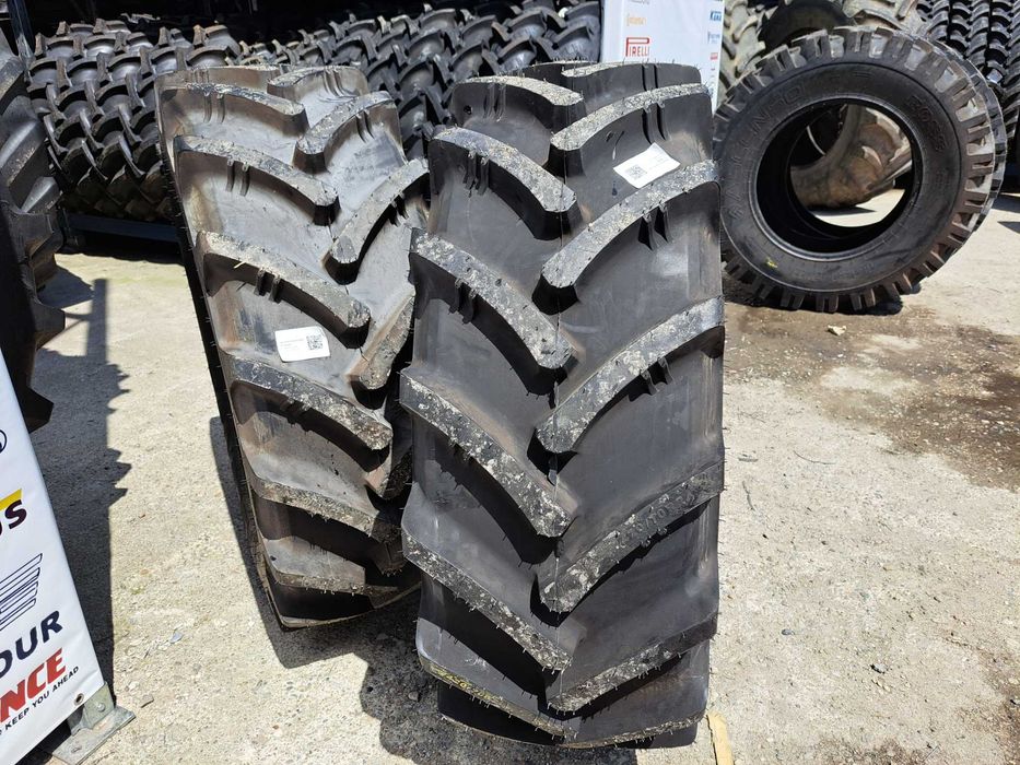 Anvelope noi ASCENSO 420/70R24 cauciucuri radiale tractor fata FIAT
