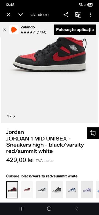 Nike Jordan 1 mid nr 28