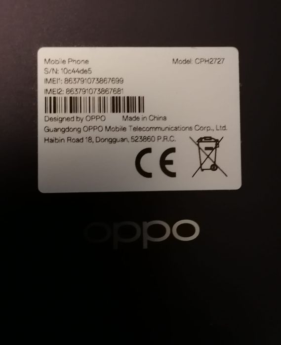 OPPO A5 Dark Purple 128 GB