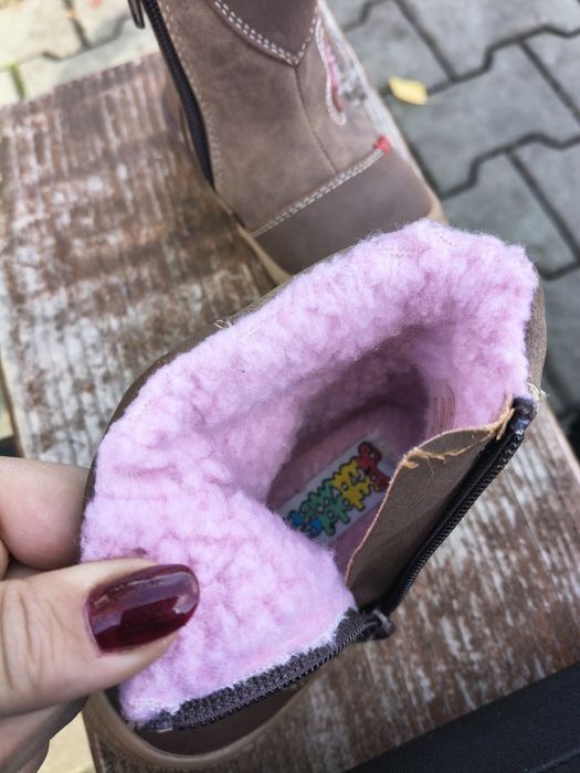 Cizme de piele mărime 20