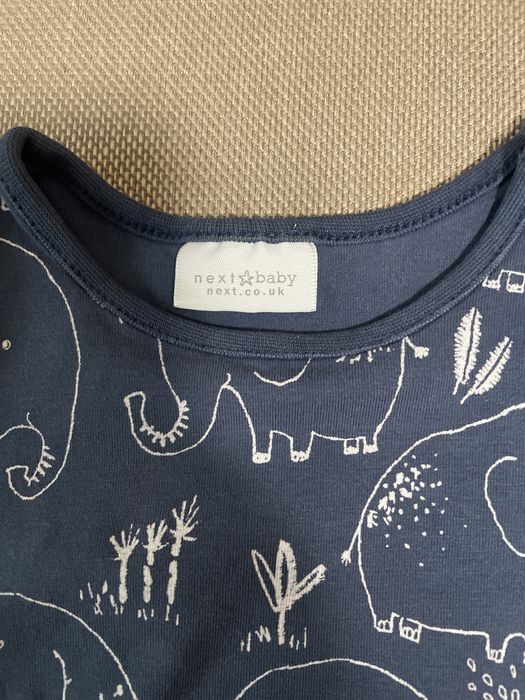 Комплектче  и блуза слонче Next за новородено