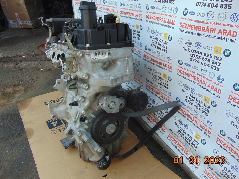 Motor Toyota Yaris 1.0 euro 6 1kr y52 Aygo motor aygo yaris 3 1.0  euro 5 euro 6