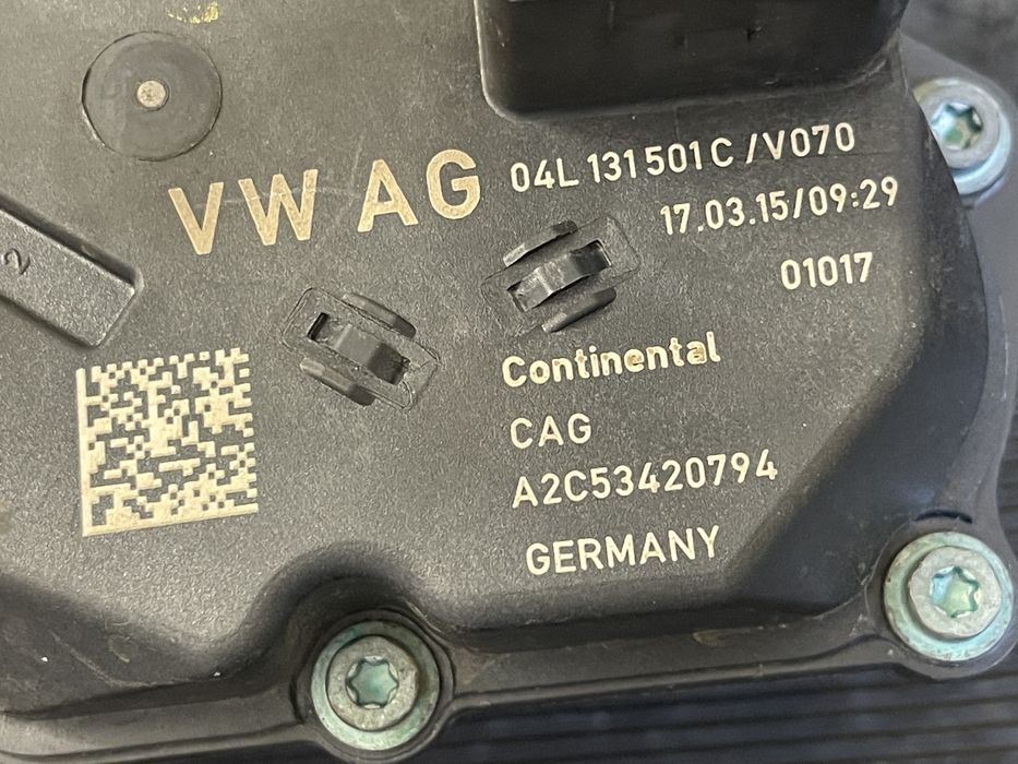 Egr supapa passat b8, Golf 7, skoda 3. 04L 131 501C