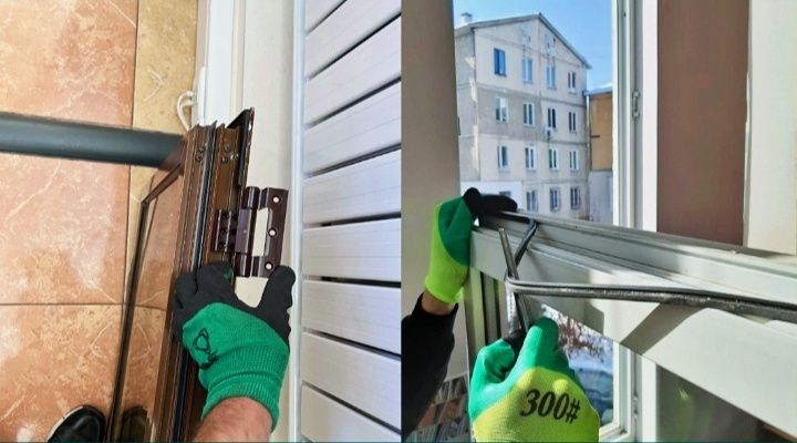 Ремонт окон дверей