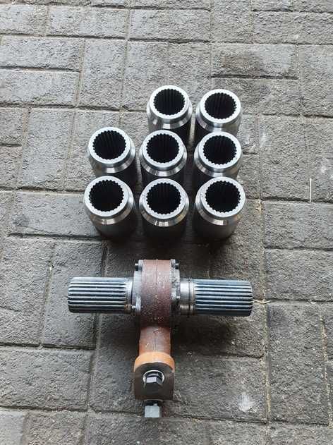 Подвесные опоры шнека.