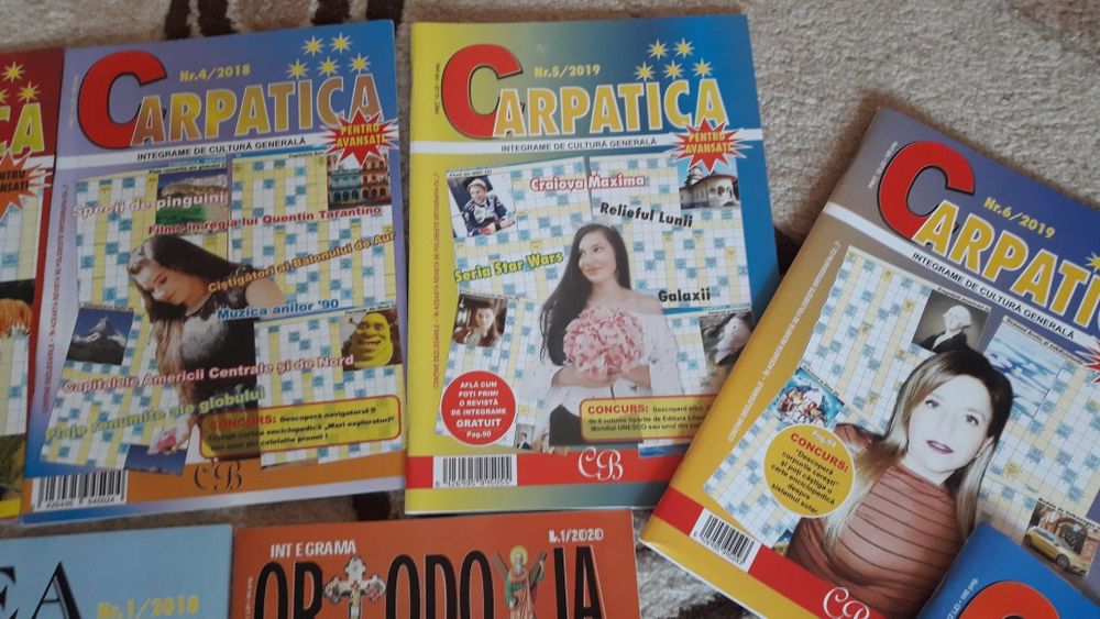 Colectia de integrame Carpatica + Integ Lumea Animalelor si Ortodoxia