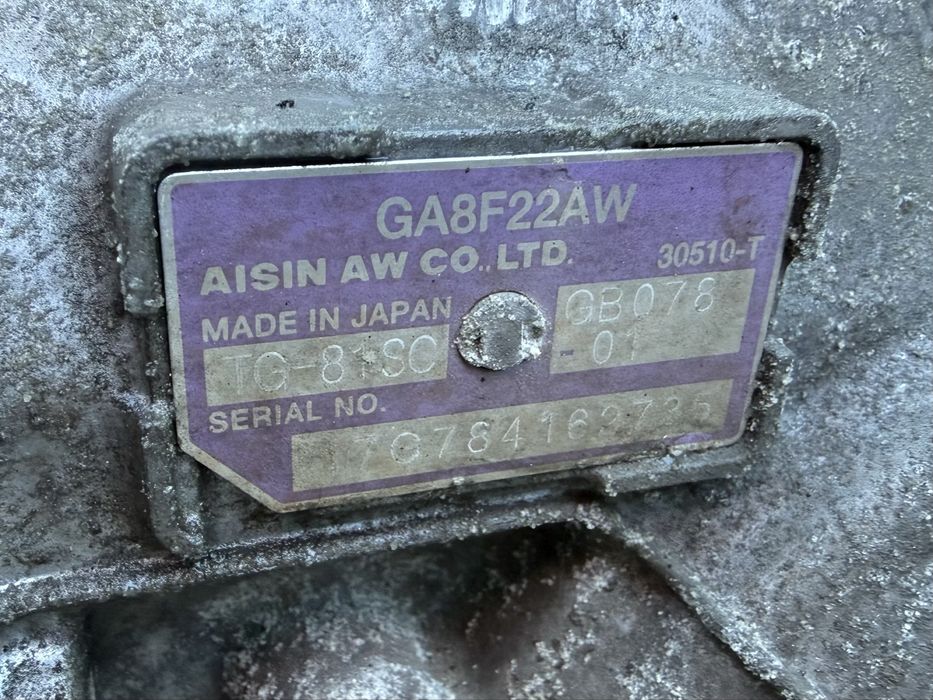 Скоростна кутия BMW X1 F45 F46 F48 F39 F60 GA8F22AW Aisin