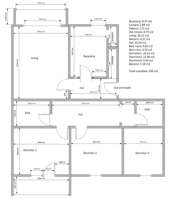 Apartament 4 camere premium - Shopping City