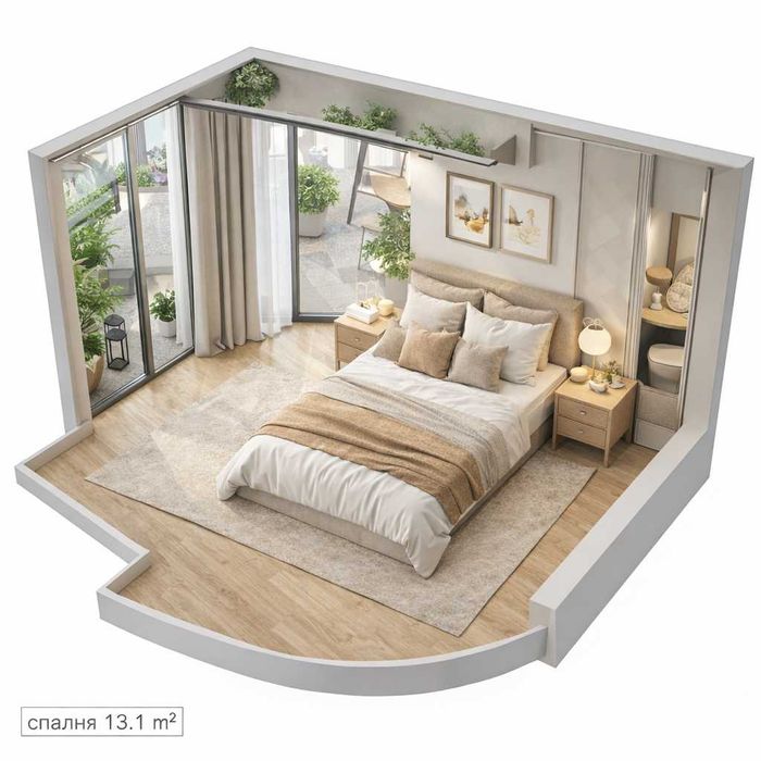 Продава се Тристаен апартамент в Варна, Владислав Варненчик - 81 кв.м за 755 €/кв.м - Снимка #3