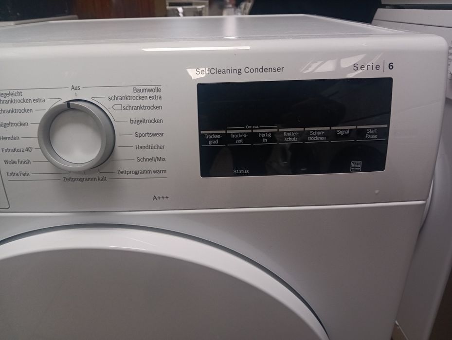 Сушилня с термопомпа Бош Bosch Serie 6 A+++ 8кг 2 години гаранция!