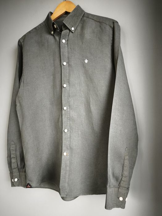 Mъжка ленена риза, размер S