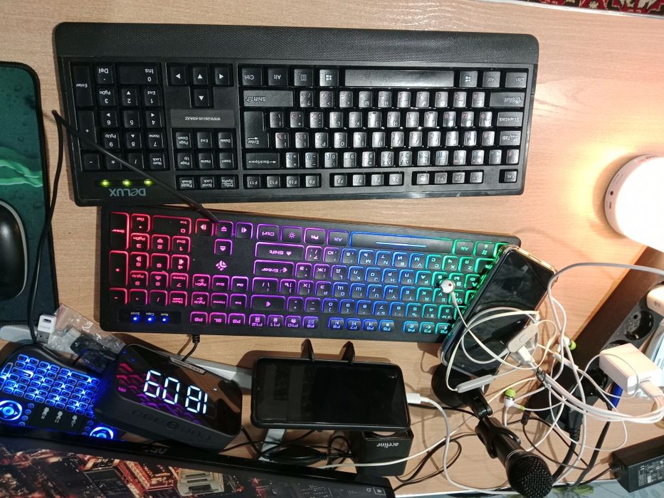 Продам клавиатуру и мышь