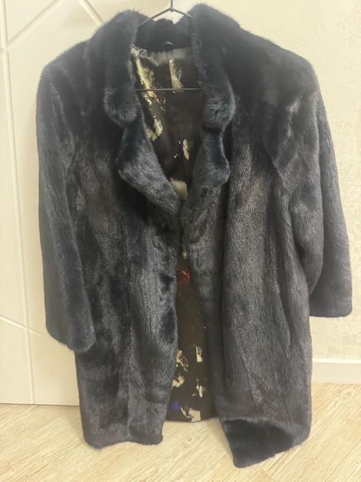 Шуба норковая (цельная)