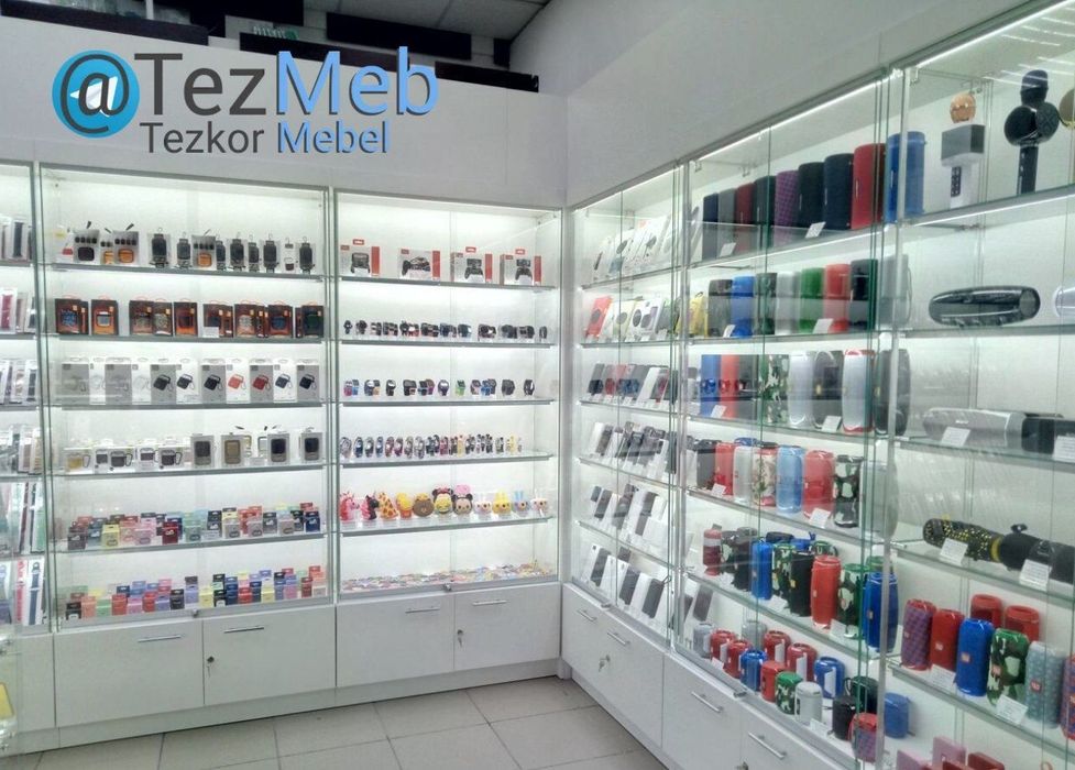 Mebel polka stellaj vitrina magazin doʻkon apteka uchun kerak