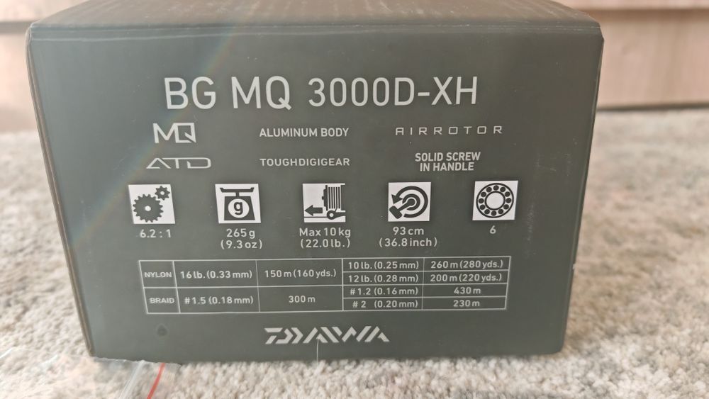 Daiwa BG MQ 3000D-XH
