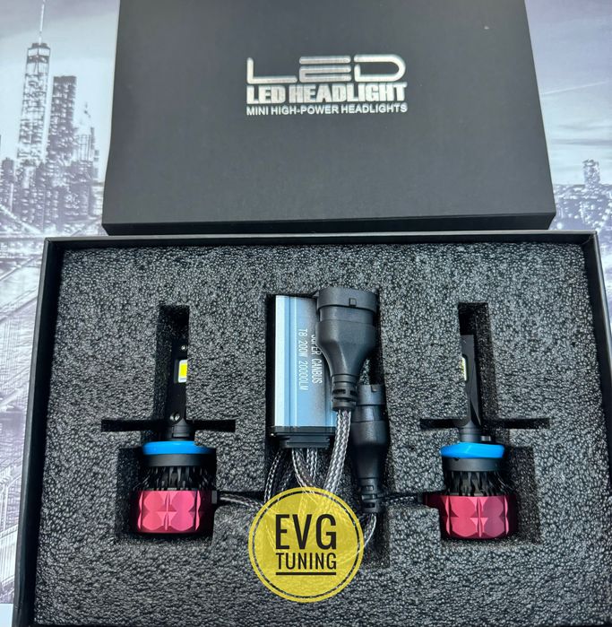 Becuri LED H11 200W 20000LM 6000K CANBUS