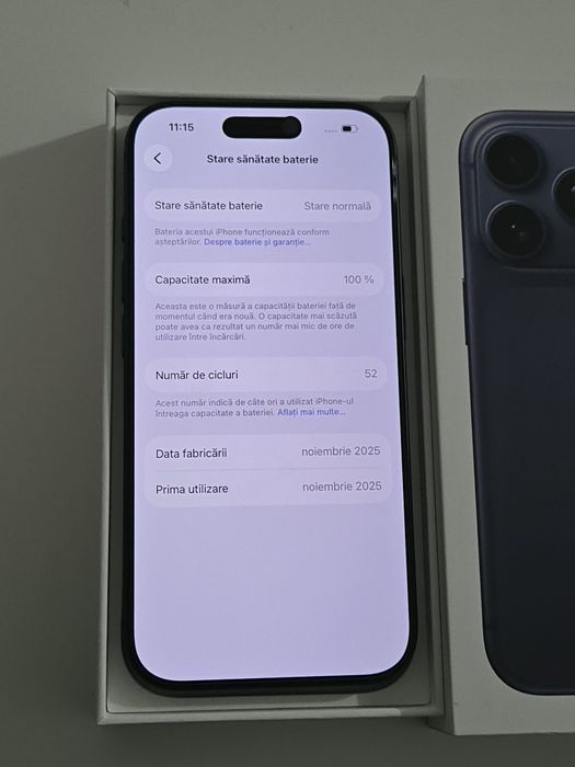 Vand/schimb iPhone 17 Pro 256gb