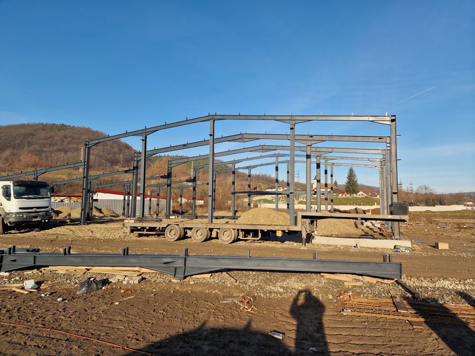 Vând hală metalică conform proiectului dvs lucrăm fără avans