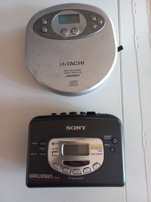 Sony WM-GX414 walkman si cd player Hitachi