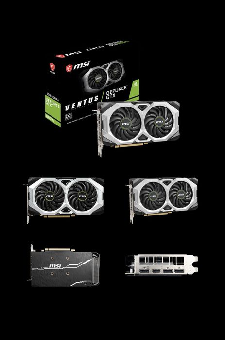 MSI GeForce GTX 1650 super ventus xs OC / GTX 1660 Ti VENTUS 6G OC