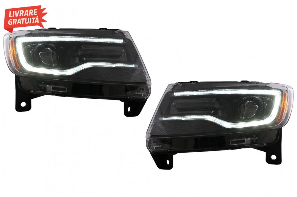 Faruri LED Jeep Grand Cherokee IV WK2 (2011-2013) Semnal Dinamic