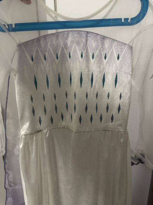 Платье для девочки 8 лет в стиле Эльзы (Холодное сердце)