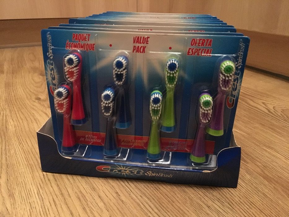 Глави за четки за зъби Crest spin brush