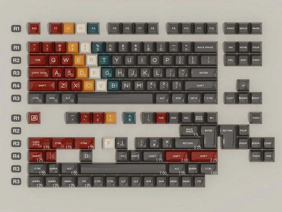 JTK HSA eccentric кейкапы