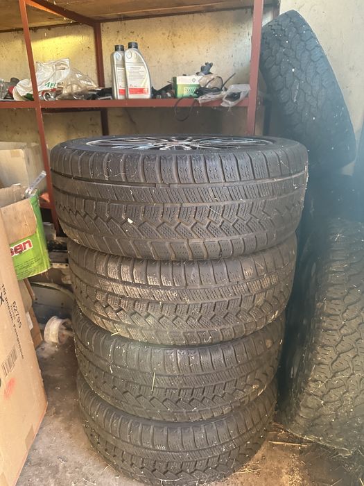 Jante plus anvelope cauciucuri 245/45/18 Mercedes C,E,V Class