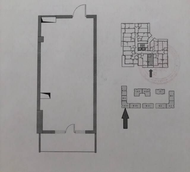 Imperial Club City Продается 1 комнатная квартира коробка Ц-2 Алайский
