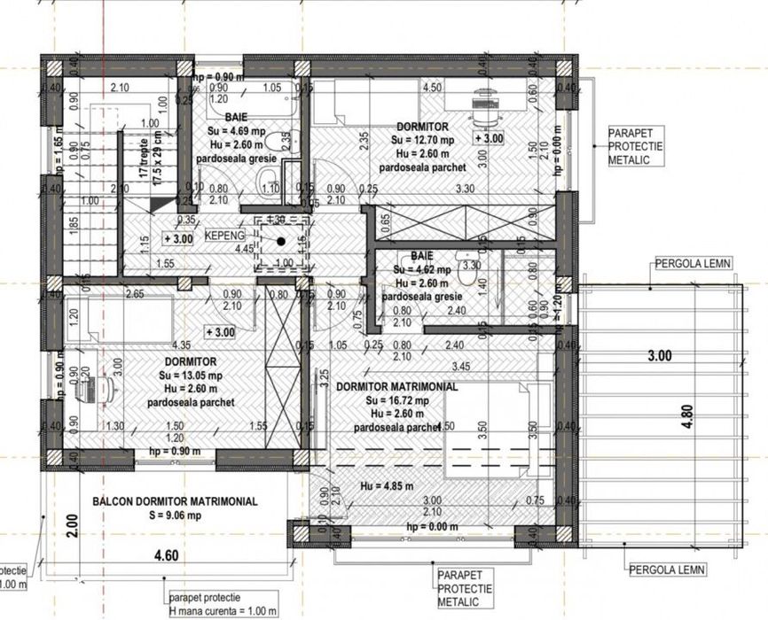 Casă Individuala Semifinisata Cu Cf | De Vanzare | Cu Garaj | Popesti