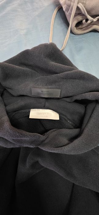 Hanorac ESSENTIALS Fear of God Negru L